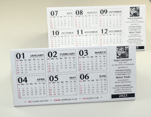 67. Desk Calendars