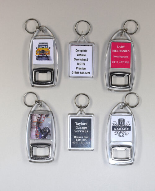 69. Personalised Keyrings